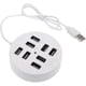 thumbnail image 2 of 8-port Box Multi-data Transmission Usb 2.0 Hub Round Multi-port Distributor Adapter (white), 2 of 5