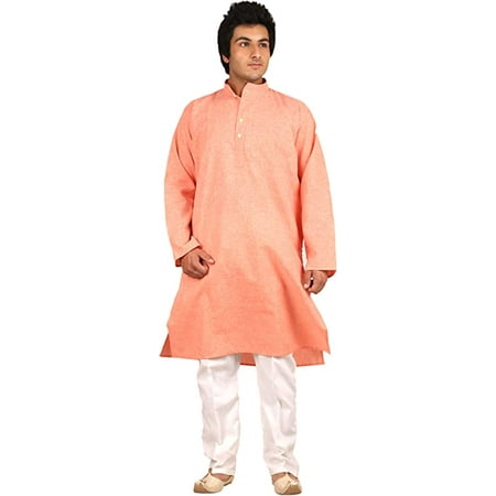 

Royal Men s Cotton Kurta Pyjama Set (ROYAL_273_Peachpuff_X-Large)