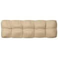 thumbnail image 3 of vidaXL Coussins de Canapé Palette 7 Pcs Beige, 3 of 5