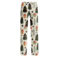 thumbnail image 6 of UDAUDU Matching Christmas Pajamas for Women Soft Cute Graphic Wide Leg Pants Drawstring Stretch Holiday Pajama Pants M, 6 of 6