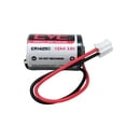 thumbnail image 2 of PROTOW (5-Pack) 3.6V 1200mAh EVE ER14250 Lithium Battery Compatible with ER14250 1/2 AA LS14250 Battery with Plug, 2 of 2