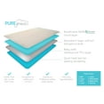 thumbnail image 2 of PUREgrace Eucalyptus Queen Mattress Protector - Natural Luxurious Tencel - Waterproof - Breathable Quiet Hypoallergenic pad (60" x 80"), 2 of 6