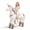 Rainbow, variant on ICEELF Ride-On Unicorn Toy for Kids 4-9 Years, Mechanical Plush Unicorn Riding Animal, No Battery Powered, Max Load 165 lbs, Purple