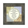 thumbnail image 2 of A Brother, Gift to Brother from Sister, Picture Framed Poem, 6x6 75510, 2 of 3