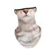 thumbnail image 5 of Bufanda bandana cubierta facial con patrón de gatito 9.4x13.4 pulgadas poliéster transpirable para hombres y mujeres Estilo D, 5 of 8