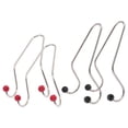 thumbnail image 1 of Miangastore Car Headrest Hangers Stainless Steel Rhinestone 4Pcs 12x7cm, 1 of 8