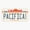 1pcs, variant on Pacifica State Beach California Plate Style Sticker