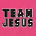 thumbnail image 5 of Wild Bobby, Varsity Team Jesus Inspirational/Christian Women Racerback Tank Top, Raspberry, Large, 5 of 5