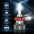 thumbnail image 4 of H11/H8 + 9005/H10 + 9005/9006 Led Bulbs Combo High Low Beams Foglight,6pcs, 4 of 16