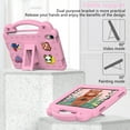 thumbnail image 3 of Kids Case for Walmart Onn 10.1" Tablet (Gen 4) 2024, Children Friendly DIY Cartoon EVA Foam Protective Handle Stand Cover for Onn 10.1 inch 4th Generation Tablet (Model: 100135925) ,Pink, 3 of 8