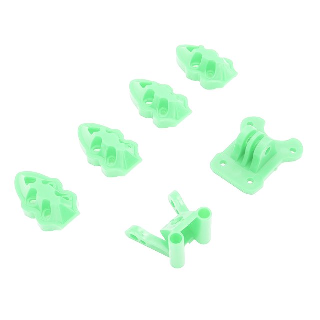RC FPV Quadcopter Base De Motor Cámara Antena Kit De Base De Montaje Ligero Durable Biselado Pulido Aspecto Elegante Juego Completo Marco De Dron Quadcopter De 5 A 10 Pulgadas