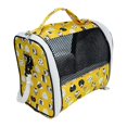 thumbnail image 2 of Bolsa de viaje duradera perfecl para hámster con correa para el hombro cremallera jaula transpirable Amarillo, 2 of 6