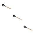 thumbnail image 1 of relayinert Kitchenware Wooden Handle Silicone Shovel Spoon Colander Brush Spatula Tool Missed 3Set, 1 of 6