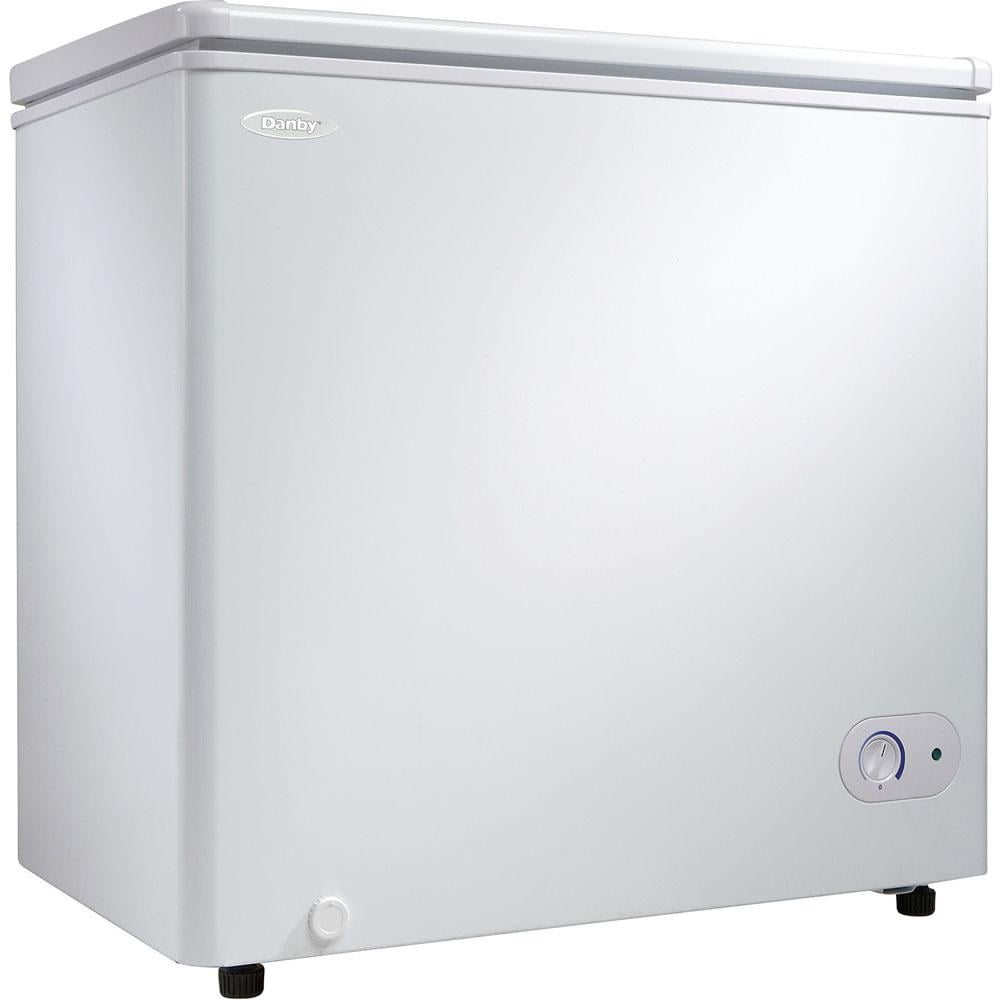 Danby 5.5 Cu.Ft. Chest Freezer, 1 Basket, Up Front Temperature Control