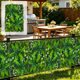 thumbnail image 1 of Panel de Cercado de Seto Artificial 60x40cm Pantalla de Privacidad de Hojas Falsas para Balcón Jardín Decoración Exterior, 1 of 6