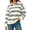 Inverlee Gray-Sweatshirts, variant on Striped Collared Tops for Women Button Collar Long Sleeve Tees Weekend Casual Pullovers Red XXL