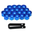 thumbnail image 4 of 20pcs Universal 21mm Wheel Nut Covers Lug Nut Caps Screw Protector, 4 of 7