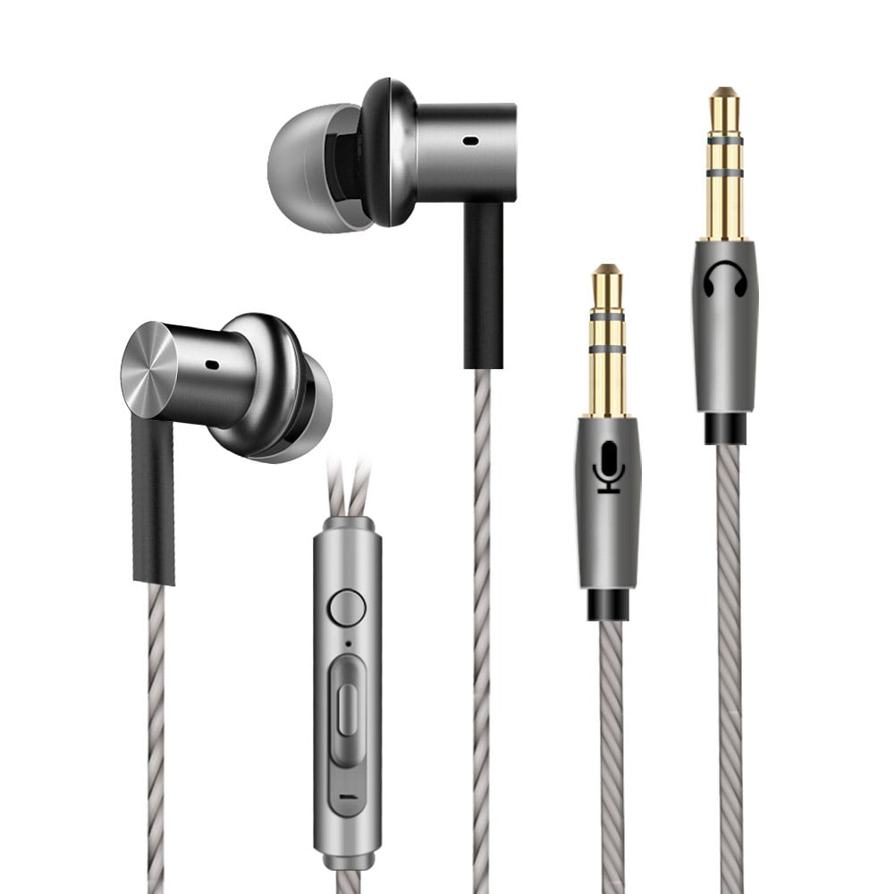 iPad In-Ear Headphones Earphones with Pure Sound and High Sensitivity Microphone-Noise Isolating Tablets and All 3.5mm Audio Jack High Definition Tangle Free for iPhone iPod Blukar Earphones