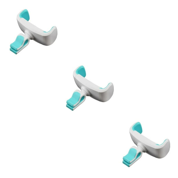 Soporte de plástico para teléfono móvil Methold Soporte giratorio universal 360 grados Negro