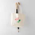 thumbnail image 5 of CafePress - Pink Flamingo Tote Bag - Unisex Canvas Tote Bag, Beige, 1-Piece, 5 of 7