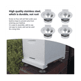 thumbnail image 2 of 4Pcs Anti-Fourmi Pieds de Ruche en Acier Inoxydable Base Anti-Fourmis Dispositif Support de Ruche, 2 of 6