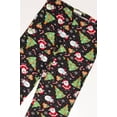 thumbnail image 3 of Black Christmas Cheer Bell Bottoms (Extended Sizes) - Festive Santa Pants, 3 of 4