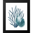 thumbnail image 2 of Kimberly, Allen 12x14 Black Modern Framed Museum Art Print Titled - Coastal Coral 4, 2 of 5