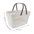 thumbnail image 2 of BESTYASH 1Ud Cesta Rectangular Organizadora Para En Material PP Color Claro Con Asa Portátil, 2 of 6