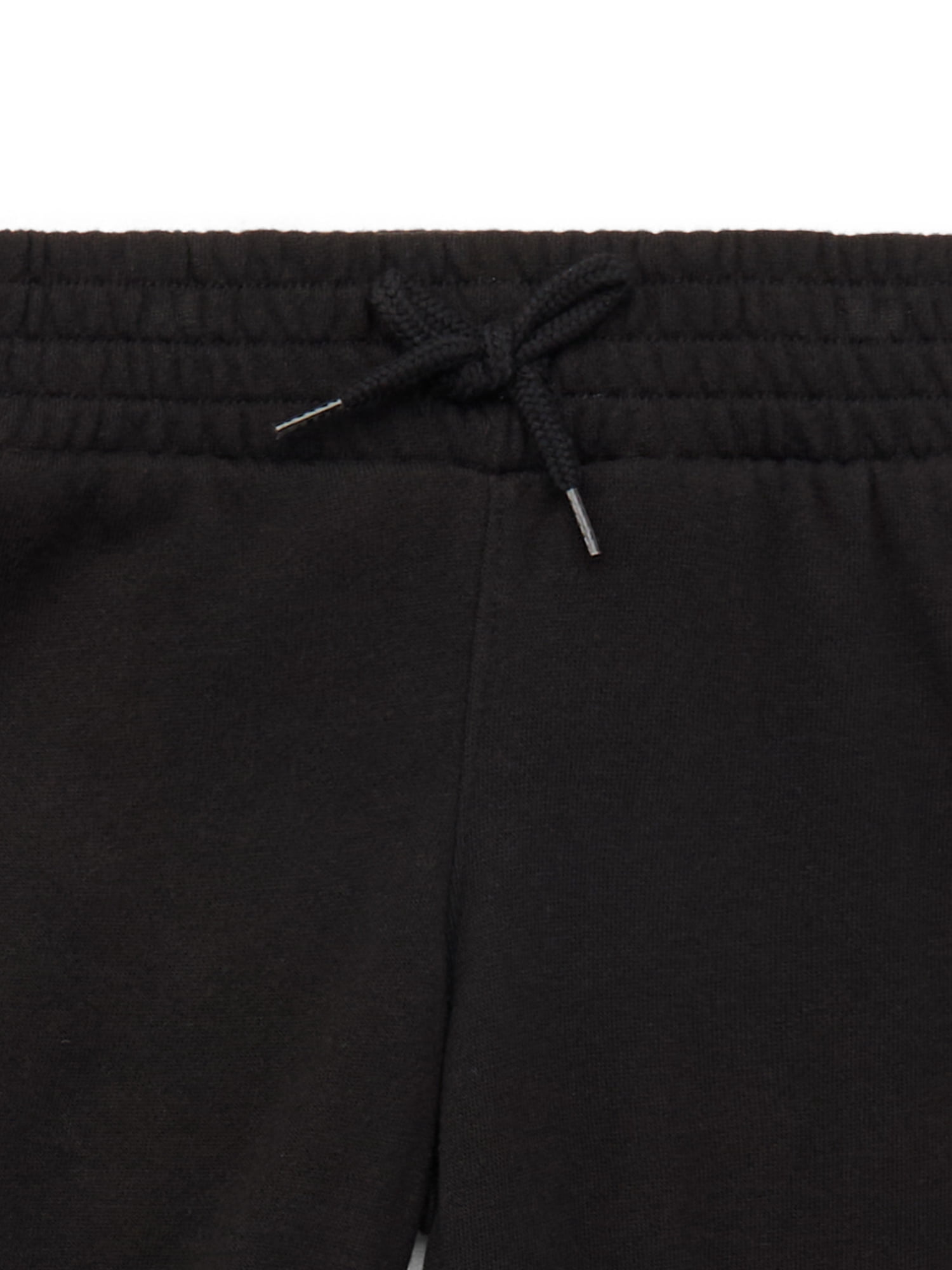Wonder Nation Girls Fleece Hoodie and Flare Pant, 2-Piece Set, Sizes 4-18 & Plus