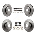thumbnail image 1 of Transit Auto Front Rear Disc Brake Rotors and Ceramic Pads Kit for Car 2015-2018 Dodge Charger RWD with 3.6L with 345mm Diameter Rotor K8T-104089, 1 of 11