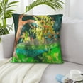 thumbnail image 6 of ZICANCN Decorative Throw Pillow Covers , Blend Landscape Couch Sofa Decorative Knit Pillow Covers for Living Room Farmhouse 26"x26", 6 of 8