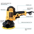 thumbnail image 5 of 700W Car Polisher Buffer Sander Polishing Machine Waxing with 5" Pad Bonnet, 5 of 13