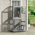 thumbnail image 5 of COZIWOW Catio on Wheels for Patio, Outdoor Cat Enclosure Window Access, 5 of 9
