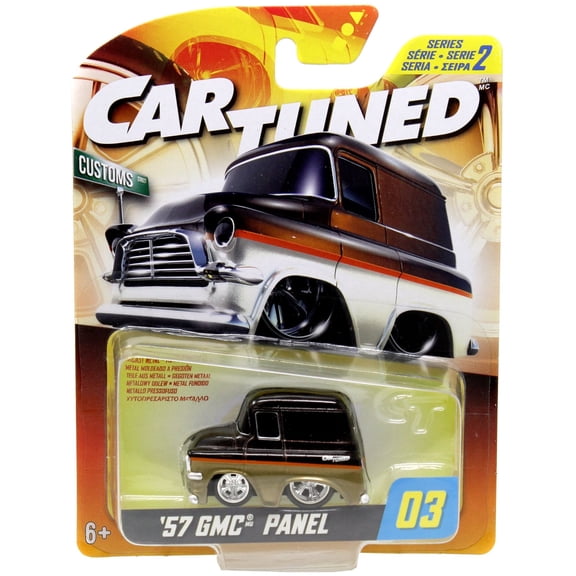 CAR TUNED ‘57 GMC PANEL CUSTOMS SERIES 2 HOBBY EXCLUSIVE