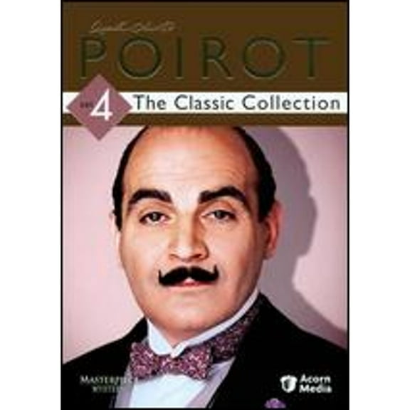 Pre-Owned Agatha Christie's Poirot: The Classic Collection - Set 4 [3 Discs] (DVD 0054961841691)