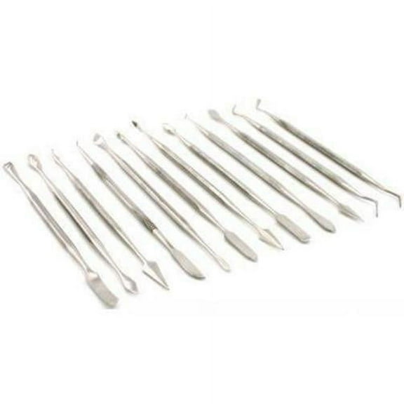 SE DD312 12-Piece Stainless Steel Wax Carvers