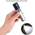 thumbnail image 3 of Ruiboury Flashlight Torch Lamp Illumination T6 Small Telescopic ZoomedRechargeable Hunting Fishing Running Climb Travel, 3 of 6