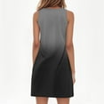 thumbnail image 4 of GXIPO Sun Dresses for Women 2025 Vacation Summer Casual Sleeveless Tank Dress Beach Cover Ups Trendy Midi Sundress Dark Gray M, 4 of 7