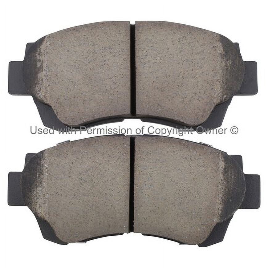 Mpa Electrical 1003-0476AC Quality Built Black Series Ceramic Brake Pads W/