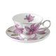 thumbnail image 1 of Juego de taza y platillo de porcelana Taza de café Vajilla de café Patrón floral Vajilla de té Lisa 180 ml, 1 of 9