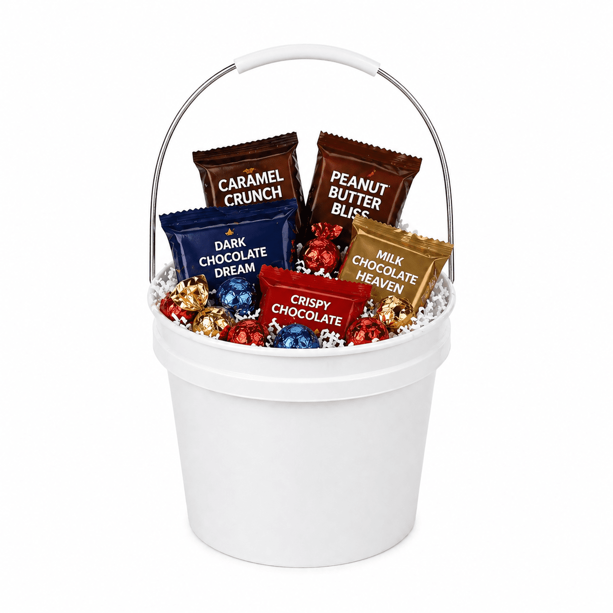 Hyper Tough 0.4 qt White Mini Utility Bucket