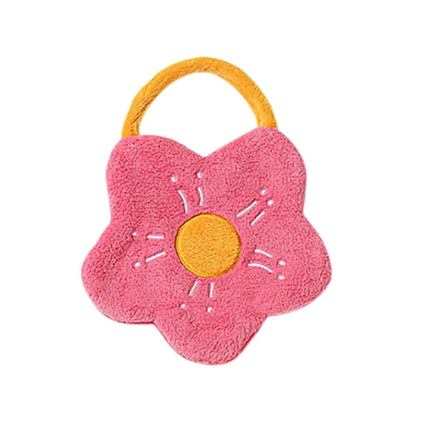 Paño De Limpieza Superabsorbente, Toalla De Terciopelo Para Uso Doméstico, Pañuelo Colgante De Secado Rápido, Forma Decorativa De Girasol, Suave Para El Cuidado De La Piel, Fácil Mantenimiento