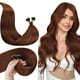 thumbnail image 1 of Extensiones de cabello humano LaAvoo Auburn de Nano Bead, 22 cm, 1 of 9