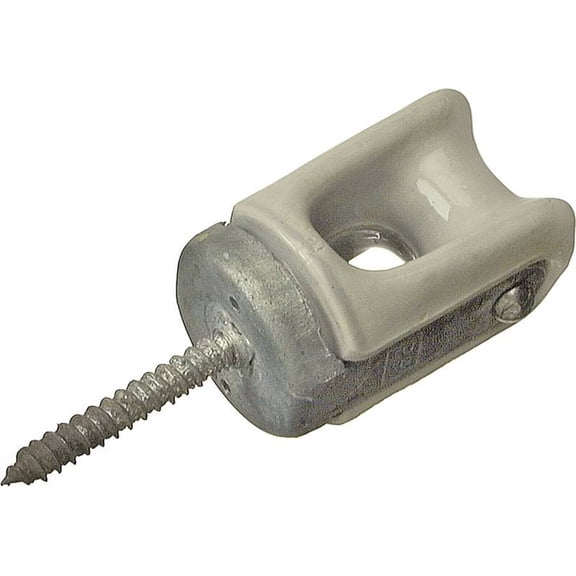 Halex 60222 Wire Holder, Porcelain/Steel