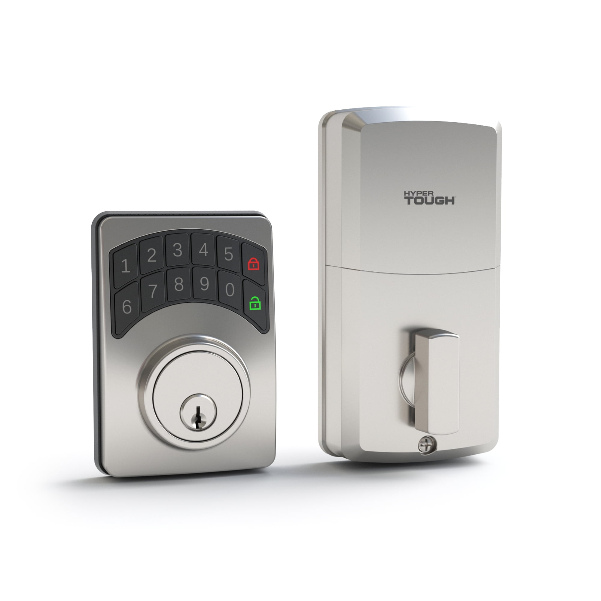 Hyper Tough Digital Deadbolt, Satin Nickel, Model 1752002