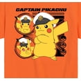 thumbnail image 3 of Pokémon - New Horizons - Captain Pikachu - Toddler And Youth Short Sleeve T-Shirt, 3 of 5