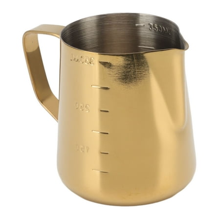 

Coffee Steaming Pitcher 304 Stainless Steel Dripless Multifunctional Proof Heat Proof Milk Frothing Pitcher For Latte Art 350ML 550ML 900ML