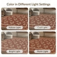 thumbnail image 7 of ODIKA Vintage Aged Deep Cream Tone Botanical Distressed Ornamental for Queen Size Bedroom, Under Bed, Master Suite, Foldable Easy Care, 7 of 7
