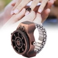 thumbnail image 4 of RELOJ DE ANILLO DE CUARZO RELOJ RINGULAR VINTAGE Hollow, Cronógrafo Analógico de Cuarzo RELOJ AMIGOS SPORTES para familia al aire libre, 4 of 7