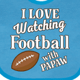 thumbnail image 4 of Inktastic Papaw Football Grandson Gift Boys or Girls Baby Bib, 4 of 4